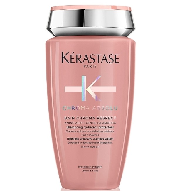 Хрома Абсолю. Шампунь-Ванна Хрома Респект для окрашенных тонких и нормальных волос 500мл