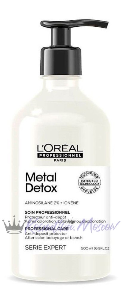 Loreal Metal Detox Смываемый удод - предотвращение накопления металлов в волосах 500 мл