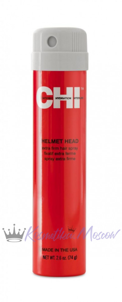 Лак для волос Голова в каске - Chi Helmet Head Extra Firm Hairspray 74 мл