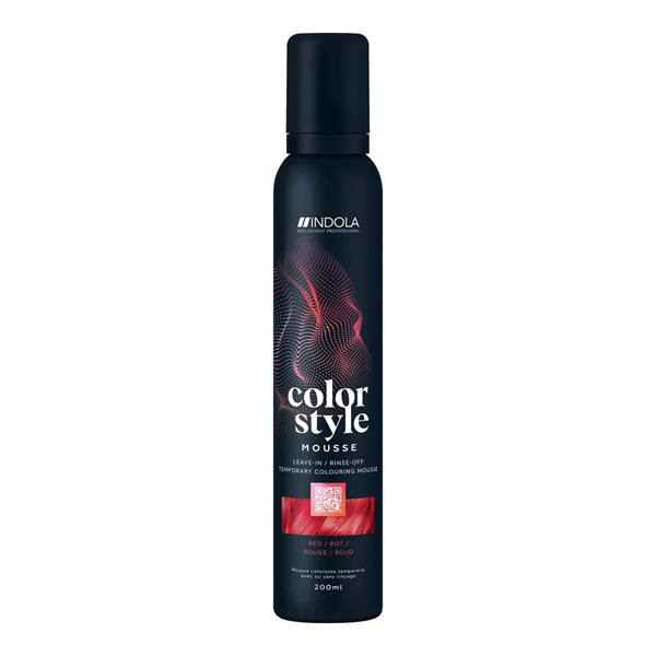 Indola Colour Style Mousse Red Красный 200 мл