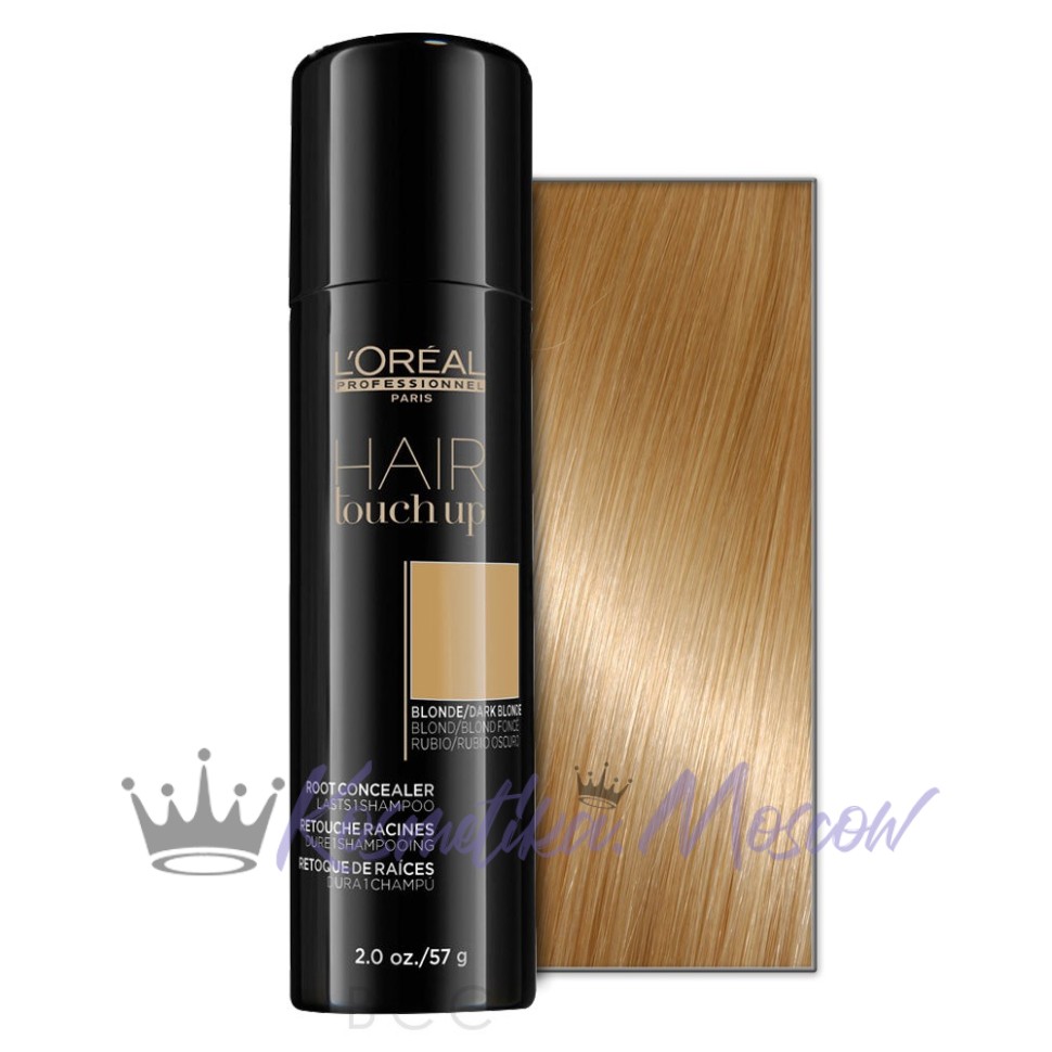 Консилер для вoлос Тёмный блондин - Loreal HAIR Touch Up - Dark blonde