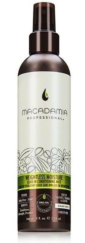 Макадамия кондиционер - спрей несмываемый - Macadamia Weightless Moisture Leave in Conditioning mist 236 мл