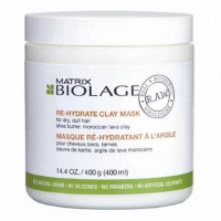 Детокс - маска увлажняющая с маслом ши и марокканской вулканической глиной - Matrix Biolage R.A.W. Re - Hydrate Clay Mask 400 мл