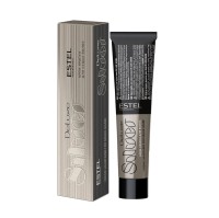 4/7 Крем-краска Estel De Luxe Silver, шатен коричневый, 60 мл