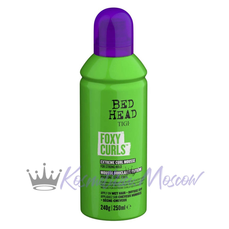 Мусс для создания эффекта вьющихся волос - TIGI Bed Head Foxy Curls Mousse250 мл