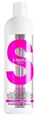 Интенсивный шампунь для волос - TIGI S Factor Serious Shampoo 750 мл