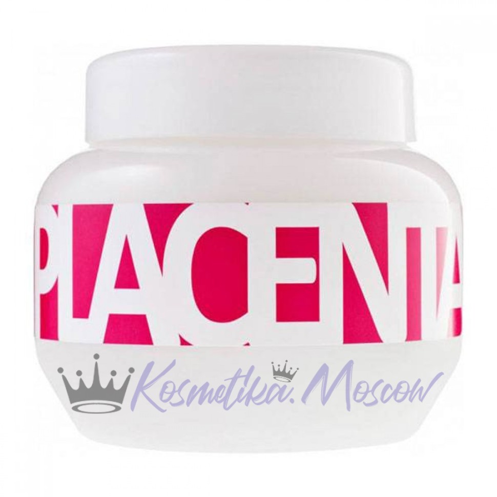 Маска с растительными экстрактами Kallos Cosmetics Placenta Hair Mask для восстановления сухих волос 275 мл