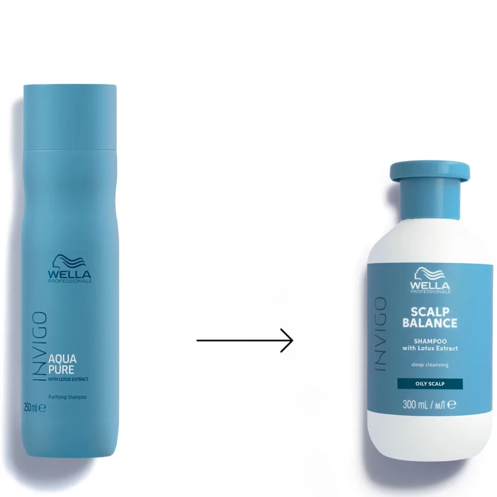 W I BAL  Aqua Pure/OILY SCALP очищающ щамп 300