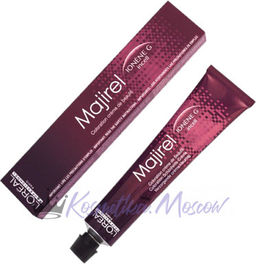 Краска для волос Loreal Majirel 7.12 (Блондин пепельно-перламутровый) 50 мл