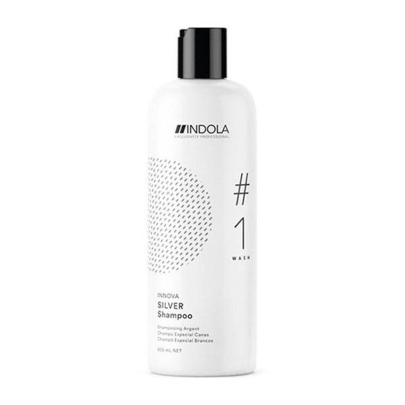 INDOLA Innova Silver Shampoo Нейтрализующий шампунь 300 мл.