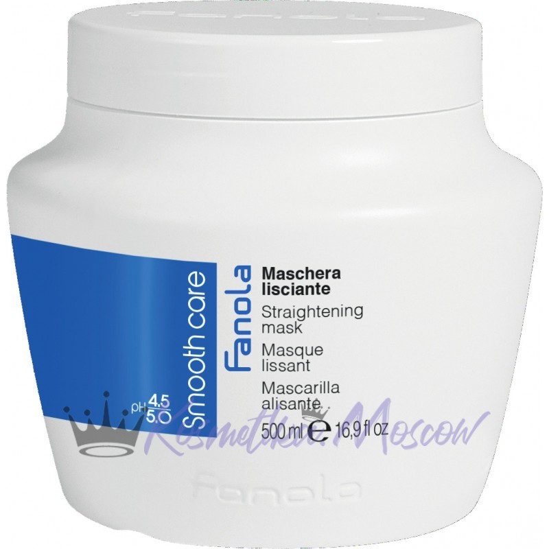 Fanola Маска Smooth care для непослушных волос 500 мл