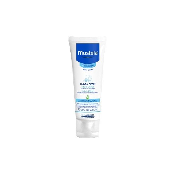 Mustela Крем увлажняющий для лица Hydra Bebe 40 мл