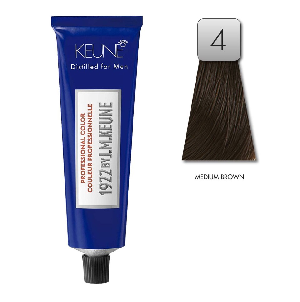 Keune 1922 Color Man Краска для мужчин темный шатен 4.0 60 мл