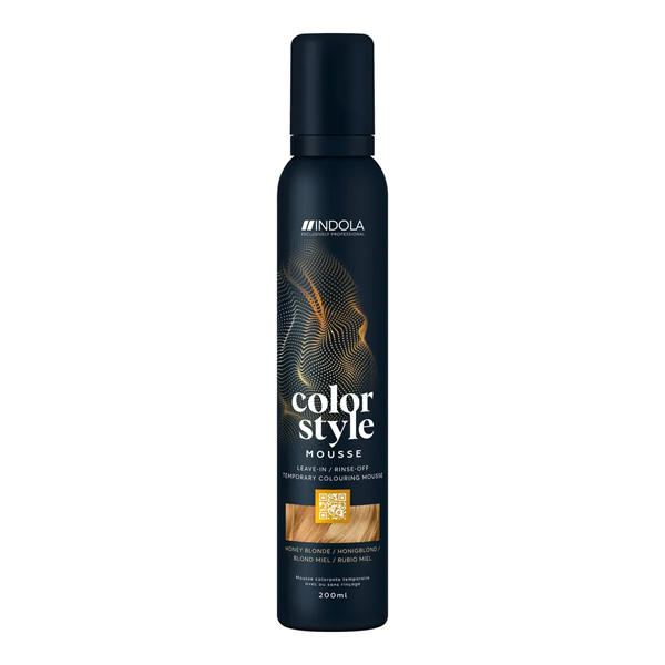Indola Colour Style Mousse Honey Blonde Медовый Блонд 200 мл