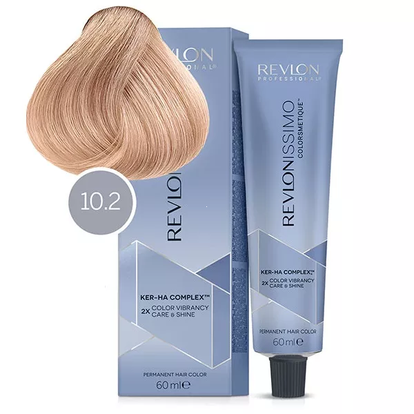 Revlonissimo COLORSMETIQUE краска д/волос 10.2 очень сильно светлый блондин переливающийся 60 мл