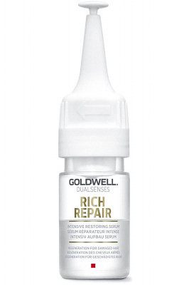 Восстанавливающая сыворотка для поврежденных кончиков волос - Goldwell Dualsenses Rich Repair Hairtip Serum 12*18 мл