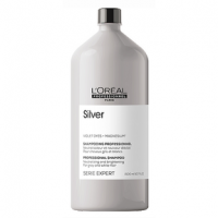 Шампунь для придания блеска седым волосам - Loreal Silver Shampoo (Loreal Сильвер шампунь) 1500 мл