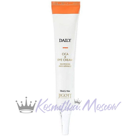 JIGOTT Крем для кожи вокруг глаз с экстрактом центеллы азиатской Daily Real Cica Eye Cream 50 мл