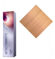 Стойкая крем-краска 8/05 Светлый блонд натуральный махагоновый - Wella Professional Illumina Color 8/05 Light Natural Mahogany Blonde 60 мл