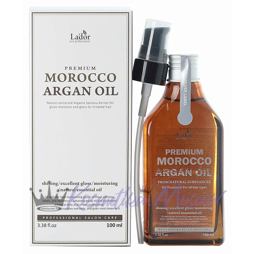 La'dor Марокканское аргановое масло для волос Premium Morocco Argan Hair Oil, 100 мл
