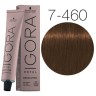 7- 460 Средний русый бежевый шоколадный натуральный Schwarzkopf Igora Absolut 60 мл