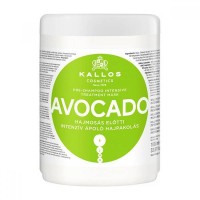 Восстанавливающая маска Авокадо Kallos Cosmetics KJMN Avocado Hair Mask для поврежденных волос 1000 мл