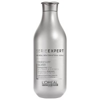 Шампунь для придания блеска седым волосам - Loreal Silver Shampoo (Лоеаль Сильвер шампунь) 300 мл