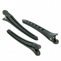 Зажим для волос DEWAL, черный, пластик, 11, 8 см 6 шт/уп