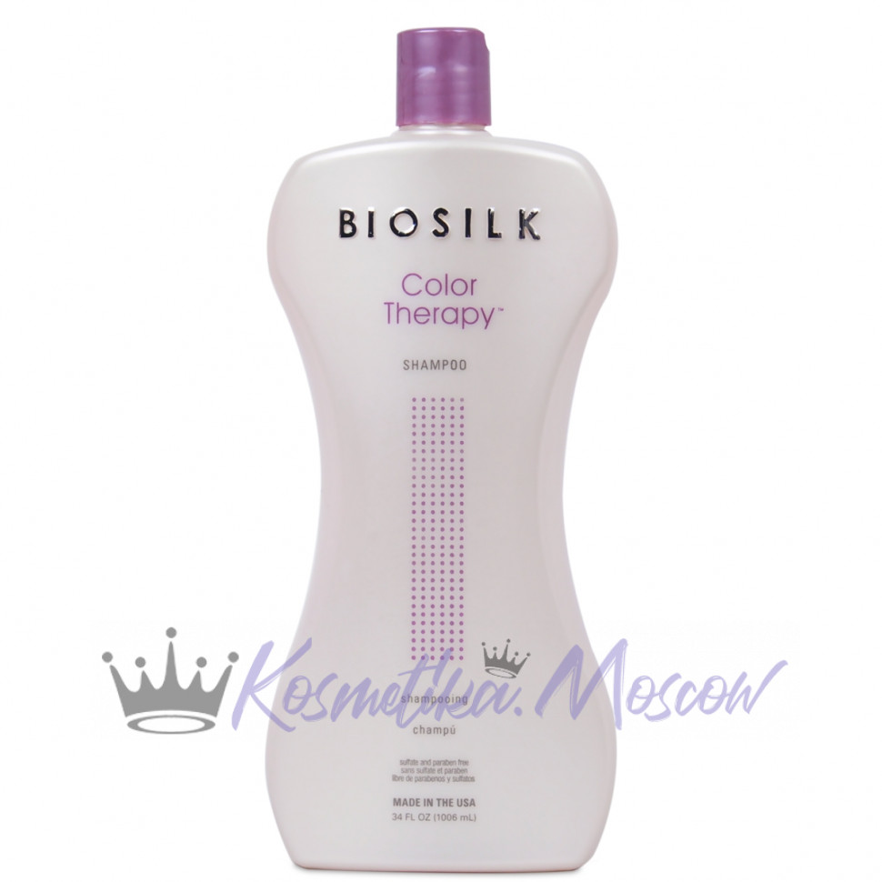 Восстанавливающий шампунь для окрашенных-BioSilk Color Therapy 1006 мл
