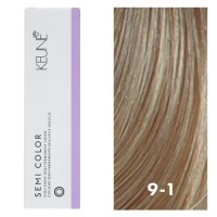 Keune Краска для волос SEMI COLOR NO. 9.1 60 мл