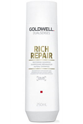 Шампунь восстанавливающий для сухих и поврежденных волос -Goldwell Dualsenses Rich Repair Shampoo 250 мл