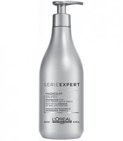 Шампунь для придания блеска седым волосам - Loreal Silver Shampoo (Loreal Сильвер шампунь) 500 мл