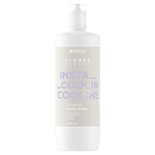 INDOLA BLONDE EXPERT INSTA COOL SHAMPOO Шампунь д/нейтрализации и ухода за светлыми волосами 1л