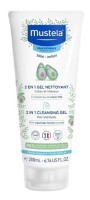 Mustela Очищающий гель 2в1 200 мл