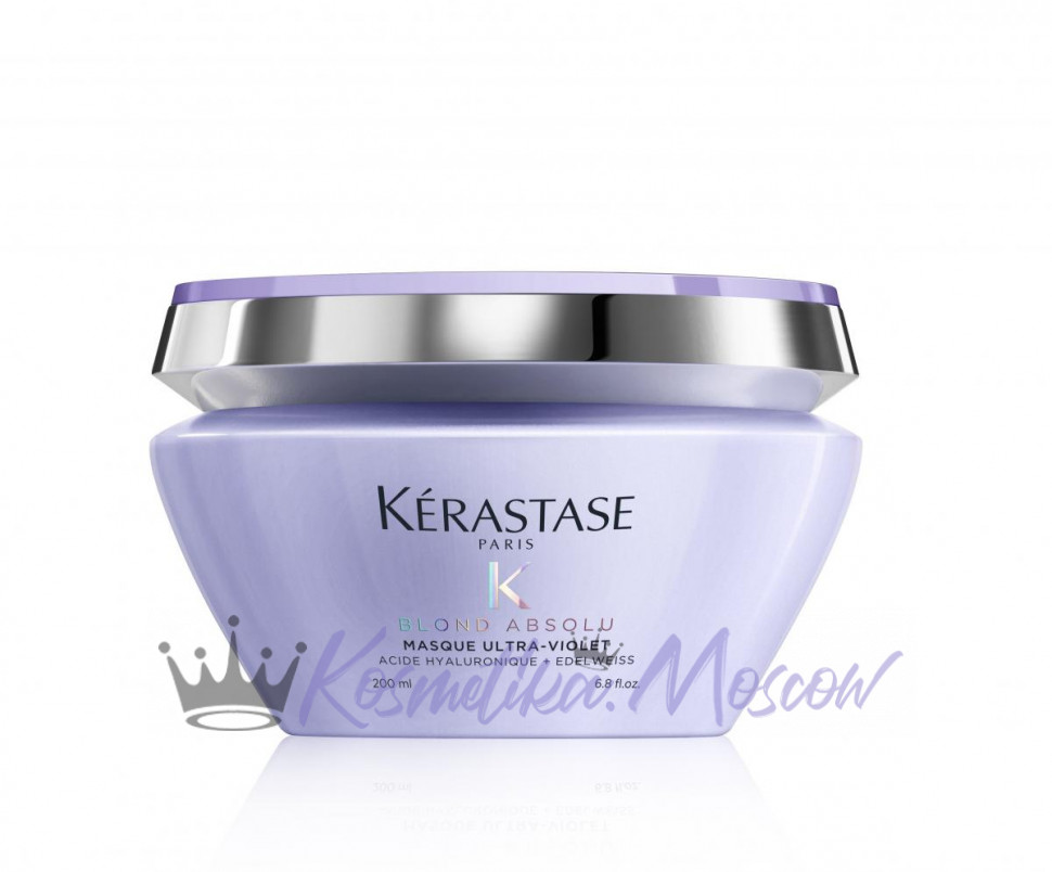 Маска питательная с фиолетовым пигментом Ультра-Виолет - Kerastase Blond Absolu Ultra Violet mask 200 мл