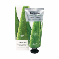 FarmStay Успокаивающий крем для рук с экстрактом алоэ Visible Difference Hand Cream Aloe Vera