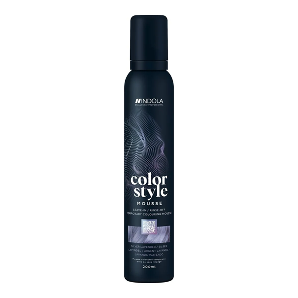 Indola Colour Style Mousse Silver Lavendar Серебристый Лавандовый 200 мл