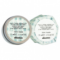 Моделирующая глина для стойкого матового финиша - Davines More inside Strong Moulding Clay 75 мл