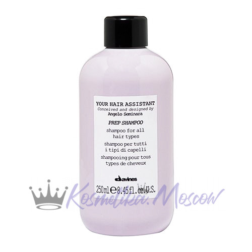 Универсальный шампунь для подготовки волос к укладке для всех типов волос - Davines Your Hair Assistant Prep Shampoo 250 мл