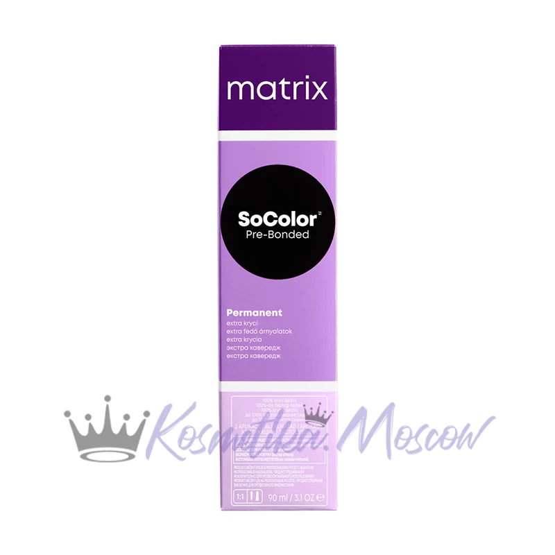 506NV краска для волос, темный блондин натуральный перламутровый MATRIX Socolor Beauty Extra Coverage 90 мл