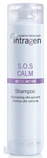 Шампунь для чувствительной кожи головы - Revlon Intragen S.O.S. Calm Shampoo 250 мл