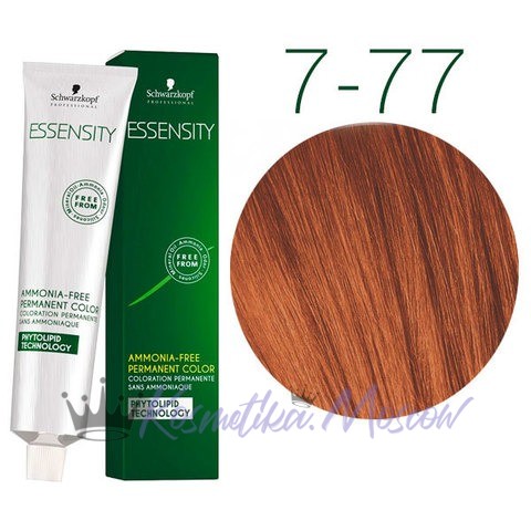 7-77 ESSENSITY средний русый медный экстра 60 мл Schwarzkopf