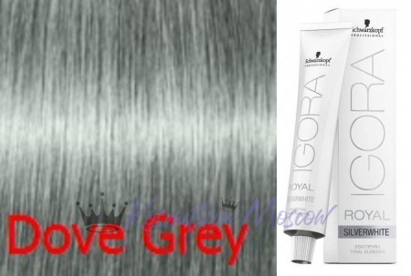 Schwarzkopf Igora Royal Silver Whites Dove Grey / Игора Роял Сильвервайт Сталь 60 мл