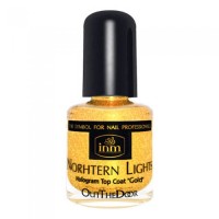 INM Голографическое покрытие для ногтей NLG3.5 -Золото 3.5 мл 1/8 oz