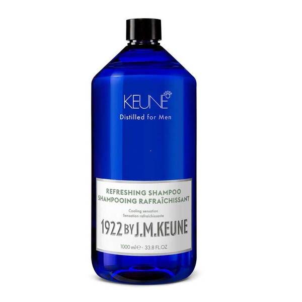Keune 1922 Refreshing Shampoo Освежающий шампунь c ментолом и перечной мятой 1000 мл