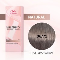 Гель-крем краска Wella Shinefinity 06/71 Ледяной Орех