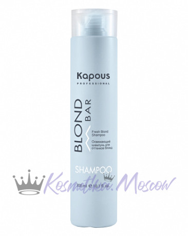 Освежающий шампунь для волос оттенков блонд - Kapous Professional Blond Bar Refresh Shampoo 300 мл