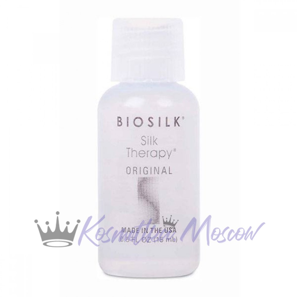 Восстанавливающий гель Biosilk Silk Therapy Original для всех типов волос 15 мл.