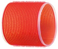 Бигуди - липучки DEWAL, красные d 70 мм 6шт/уп