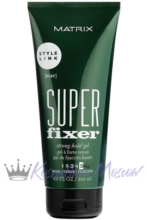 Гель для укладки волос экстрасильной фиксации - Matrix Style Link Super Fixer Strong Hold Gel 200 мл